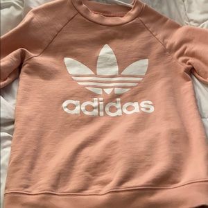 Adidas pink long sleeve